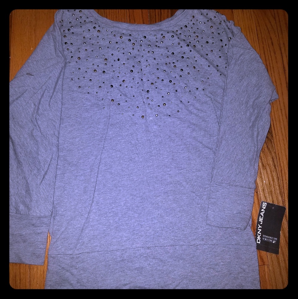 DKNY Jeans 3/4 sleeve sweatshirt